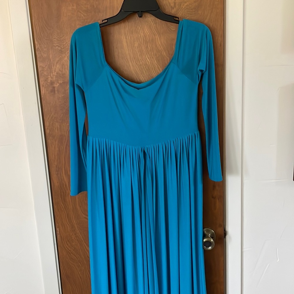 Off Shoulders Long Sleeves Maternity, Baby Shower, Bridesmaids, Photo Prop Dress